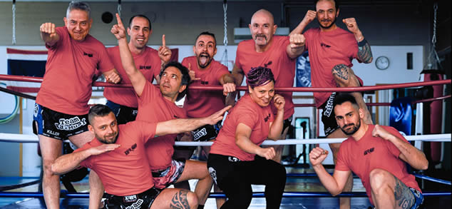 Il team Kaimuay